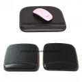 Tapete de rato de qualidade com descanso de pulso Custom Personalizado Preto / Brown PU Leather Mouse Pads Atacado